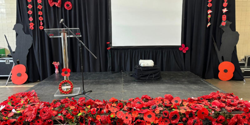 Ashfield Community Joins Together for Remembrance Tribute